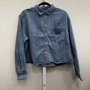 Gap Medium Blue Denim Shirt